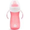 imageMunchkin Gentle Transition Sippy Cup with Trainer Handles 10 Ounce Purple and PinkBluePink