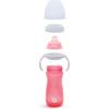 imageMunchkin Gentle Transition Sippy Cup with Trainer Handles 10 Ounce Purple and PinkPink