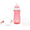 imageMunchkin Gentle Transition Sippy Cup with Trainer Handles 10 Ounce Purple and PinkPink
