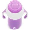 imageMunchkin Gentle Transition Sippy Cup with Trainer Handles 10 Ounce Purple and PinkPurple