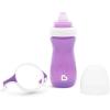 imageMunchkin Gentle Transition Sippy Cup with Trainer Handles 10 Ounce Purple and PinkPurple