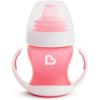 imageMunchkin Gentle Transition Sippy Trainer Cup 4 Ounce 2 Pack Blue ampamp Gentle Transition Sippy Cup with Trainer Handles 10 Ounce BlueCup  Cup  Pink
