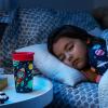 imageMunchkin Glow in The Dark Toddler Sippy Cup with Miracle 360 Spoutless Spill Proof Drinking Edge 9 Ounce Astronaut RedAstronaut
