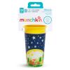 imageMunchkin Glow in The Dark Toddler Sippy Cup with Miracle 360 Spoutless Spill Proof Drinking Edge 9 Ounce Astronaut RedCamping