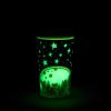imageMunchkin Glow in The Dark Toddler Sippy Cup with Miracle 360 Spoutless Spill Proof Drinking Edge 9 Ounce Astronaut RedMulticolor