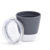 imageMunchkin Grown Ups Table 7pc Toddler Feeding Supplies Gift Set Includes Plates Bowl Open Cup and Stainless Steel Utensils Grey