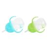 imageMunchkin Happy Snacker Toddler Cups and Snack Containers  7oz Any Angle Weighted Straw Trainer Cup and 9oz Snack Catchers GreenBlueBlueGreen