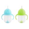 imageMunchkin Happy Snacker Toddler Cups and Snack Containers  7oz Any Angle Weighted Straw Trainer Cup and 9oz Snack Catchers GreenBlueBlueGreen