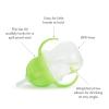 imageMunchkin Happy Snacker Toddler Cups and Snack Containers  7oz Any Angle Weighted Straw Trainer Cup and 9oz Snack Catchers GreenBlueGreenBlue