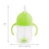 imageMunchkin Happy Snacker Toddler Cups and Snack Containers  7oz Any Angle Weighted Straw Trainer Cup and 9oz Snack Catchers GreenBlueGreenBlue