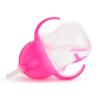 imageMunchkin Happy Snacker Toddler Cups and Snack Containers  7oz Any Angle Weighted Straw Trainer Cup and 9oz Snack Catchers GreenBluePurplePink