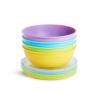 imageMunchkin LoveaBowls 10 Piece Baby Feeding Set Includes Bowls with Lids and Spoons Multicolor10 Piece Set