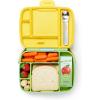 imageMunchkin Lunch Bento Box for Kids and Toddlers Includes Stainless Steel Utensils BPAFree 18 Months and Up BlueGreenYellowGreen