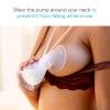 imageMunchkin Manual Breast Pump for Breastmilk Food Grade Silicone BPA Free 4 Ounce  Portable Breastfeeding Essential for Expressing Milk at Home Work and On The Go ClearPinkBreast Pump