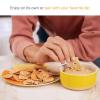 imageMunchkin Milkmakers Lactation Cheddar Crisps for Breastfeeding Moms with Oats and Flax 6 CountSea Salt Crisps