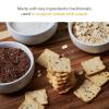 imageMunchkin Milkmakers Lactation Cheddar Crisps for Breastfeeding Moms with Oats and Flax 6 CountSea Salt Crisps