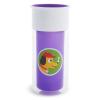 imageMunchkin Miracle 360 Insulated Sippy Cup Includes Stickers to Customize Cup 9 Ounce GreenPurple