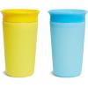 imageMunchkin Miracle 360 Sippy Cup for Toddlers Color Changes with Cold Drinks 9 Ounce 2 Pack PinkYellowBlueYellow