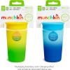 imageMunchkin Miracle 360 Sippy Cup for Toddlers Color Changes with Cold Drinks 9 Ounce 2 Pack PinkYellowBlueYellow