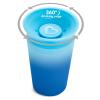 imageMunchkin Miracle 360 Sippy Cup for Toddlers Color Changes with Cold Drinks 9 Ounce PinkBlue  Straw  Sipper Lid