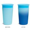 imageMunchkin Miracle 360 Sippy Cup for Toddlers Color Changes with Cold Drinks 9 Ounce PinkBlue