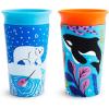 imageMunchkin Miracle 360 WildLove Sippy Cup 9 Ounce 2 Pack Polar BearOrca2 Count Pack of 1