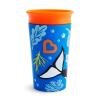 imageMunchkin Miracle 360 WildLove Sippy Cup 9 Ounce Orca and 3pc Sipper and Straw Lid