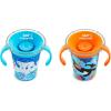 imageMunchkin Miracle 360 Wildlove Sippy Cup 6 Oz 2 Pack OrcaPolar Bear2 Count Pack of 1