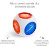 imageMunchkin Mozart Magic Cube Music Toy for Baby and Toddler  Includes 5 Instrument Sounds 8 Mozart Songs and Lights1 Count Pack of 1