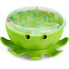 imageMunchkin Octodrum 3in1 Musical Toddler Bath Toy Drum Tambourine and Maze Green2 Piece Set