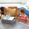imageMunchkin Portable Diaper Caddy Organizer Grey1 Count Pack of 1