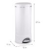 imageMunchkin STEP Diaper Pail Powered by Arm ampamp Hammer 1 in Odor Control AwardWinning Includes 7 Snap Seal ampamp Toss Bags 1 Starter Refill Ring and 1 PUCK Baking Soda CartridgeDiaper Pail  6pk Refills