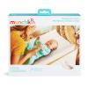 imageMunchkin Secure Grip Baby Diaper Changing Pad with Cover for Dresser Waterproof and Wipeable Contoured Standard Size 16quot x 31quot WhiteChanging Pad Covers