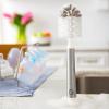 imageMunchkin Shine Stainless Steel Bottle Brush and Refill Brush Head2 Count Pack of 2
