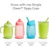 imageMunchkin Simple Clean Toddler Sippy Cups Spill Proof 10 Ounce BluePinkBlueGreen