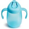 imageMunchkin Simple Clean Trainer Sippy Cup with Handles 6 Months 7 Ounce BlueGreenBluePink