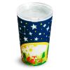 imageMunchkin Sippy Cup for Toddlers Miracle 360 Glow in the Dark Cup with Straw Cup and Open Sipper Lid Grow with Me Kit 9 Ounce Astronaut