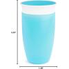imageMunchkin Sippy Cups for Toddlers 13 Spill Proof Miracle 360 Cup 10 Ounce 2 Pack GreenBlueBlue