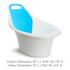 imageMunchkin Sit ampamp Soak Baby Bath Tub with Bath RinserBath Tub  Bath Rinser