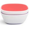 imageMunchkin Splash 4 Piece Toddler Divided Plate and Bowl Dining Set PinkPurple4 Piece Set