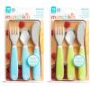 imageMunchkin Splash Toddler Fork Knife and Spoon Utensil Set 6 Pack PinkPurple6 Piece Set