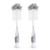 imageMunchkin Sponge Bottle Brush 2 Pack GreenBottle Brush  Grey