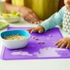 imageMunchkin Spotless Silicone Placemats for Kids 2 Pack BlueGreen2 Count Pack of 1