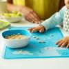 imageMunchkin Spotless Silicone Placemats for Kids 2 Pack BlueGreenLarge
