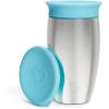 imageMunchkin Stainless Steel Sippy Cups for Toddlers 13 Spill Proof Miracle 360 Cup Insulated 10 Ounce GreenBlue