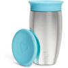 imageMunchkin Stainless Steel Sippy Cups for Toddlers 13 Spill Proof Miracle 360 Cup Insulated 10 Ounce GreenBlueGreen