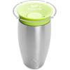 imageMunchkin Stainless Steel Sippy Cups for Toddlers 13 Spill Proof Miracle 360 Cup Insulated 10 Ounce GreenBlueGreen