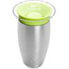 imageMunchkin Stainless Steel Sippy Cups for Toddlers 13 Spill Proof Miracle 360 Cup Insulated 10 Ounce GreenGreen