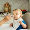imageMunchkin Stay Put Suction Bowls and Soft Tip Baby Spoons BPA Free 3 Bowls and 12 Spoons
