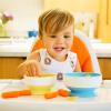 imageMunchkin Stay Put Suction Bowls for Baby and Toddler 3 Pack BlueGreenPurple3 Count Pack of 1